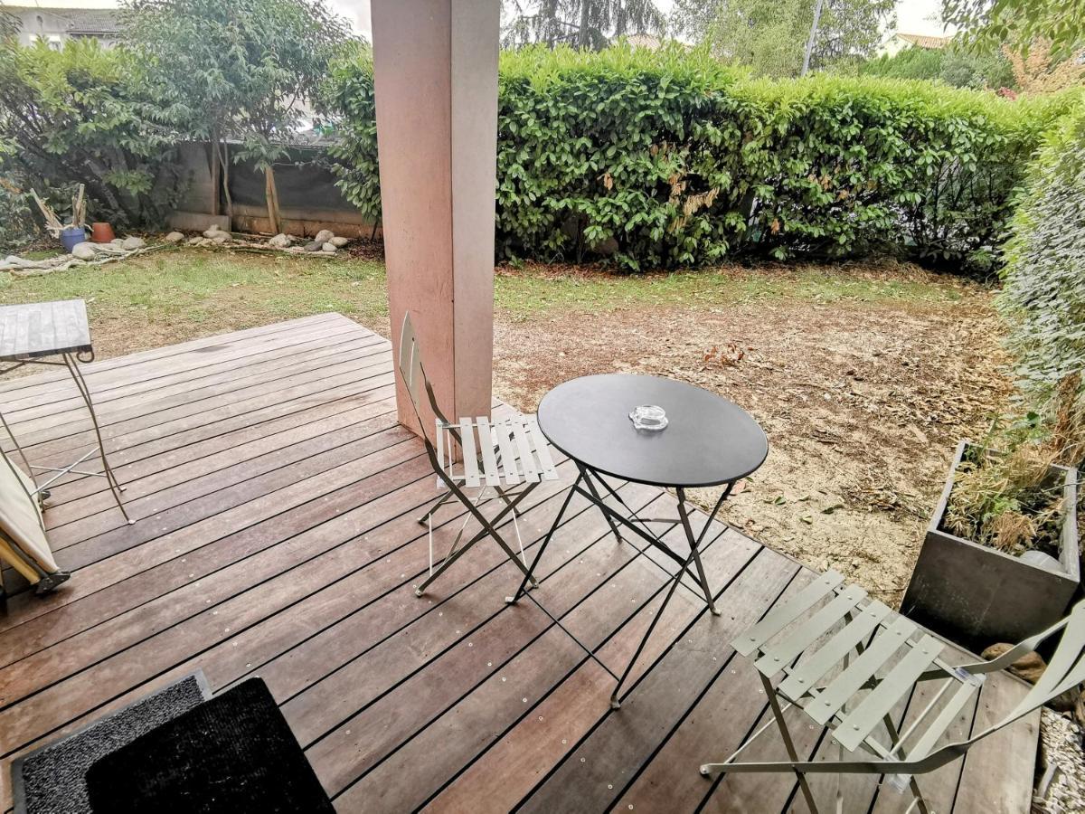 La Bulle Bleue - Parking-Terrasse-Aeoport-Meet Apartment Blagnac Bagian luar foto