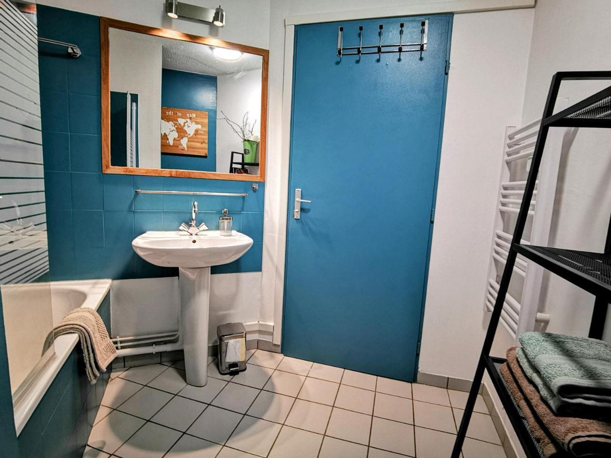 La Bulle Bleue - Parking-Terrasse-Aeoport-Meet Apartment Blagnac Bagian luar foto