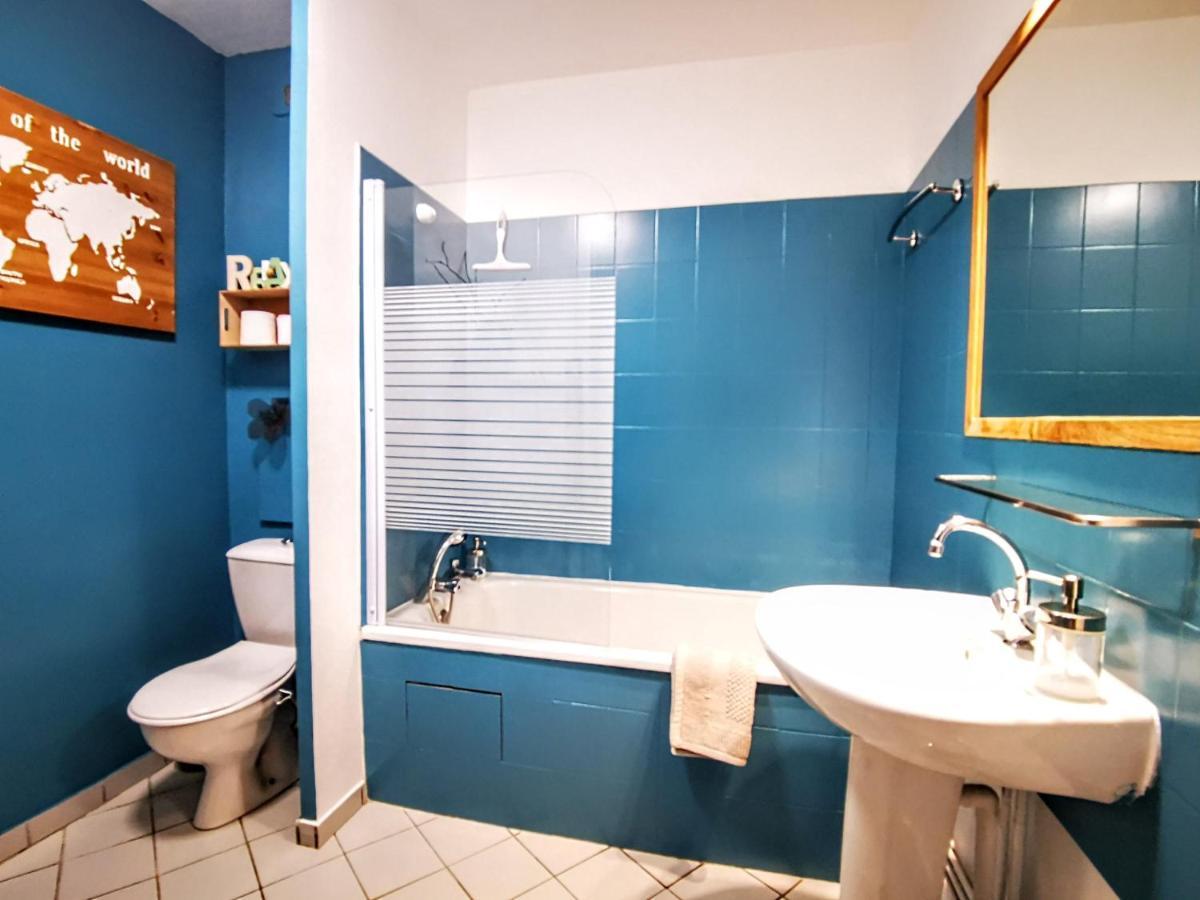 La Bulle Bleue - Parking-Terrasse-Aeoport-Meet Apartment Blagnac Bagian luar foto