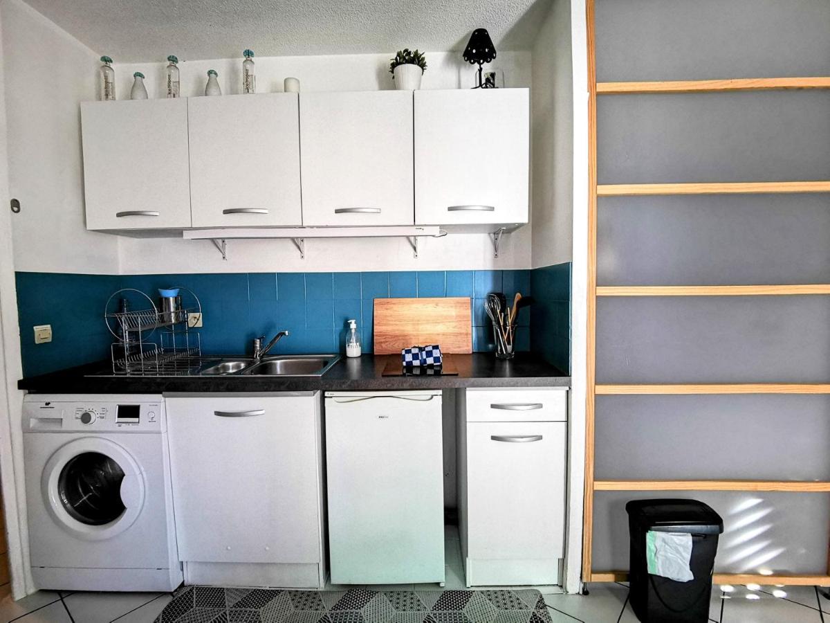 La Bulle Bleue - Parking-Terrasse-Aeoport-Meet Apartment Blagnac Bagian luar foto